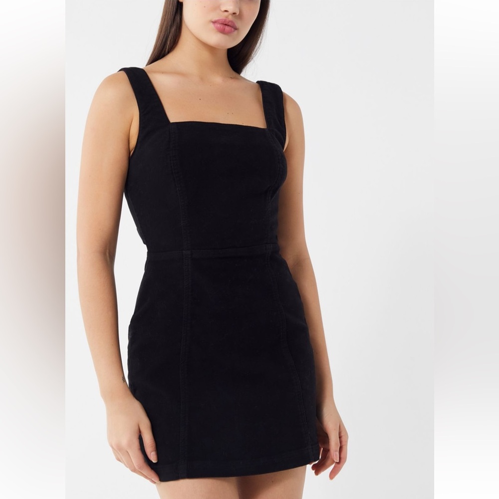BDG by Urban Outfitters Black Denim Mini Dress